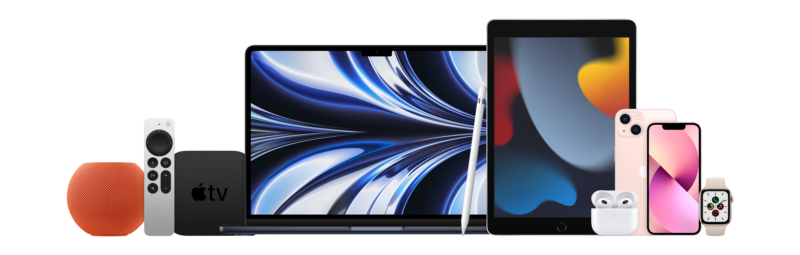 Multi-Product_HomePod_mini_Apple_TV_4K_MacBook_Air_Apple_Pencil_iPad_AirPods_iPhone_13_iPhone_13_mini_Apple_Watch_SE_Screen__USEN
